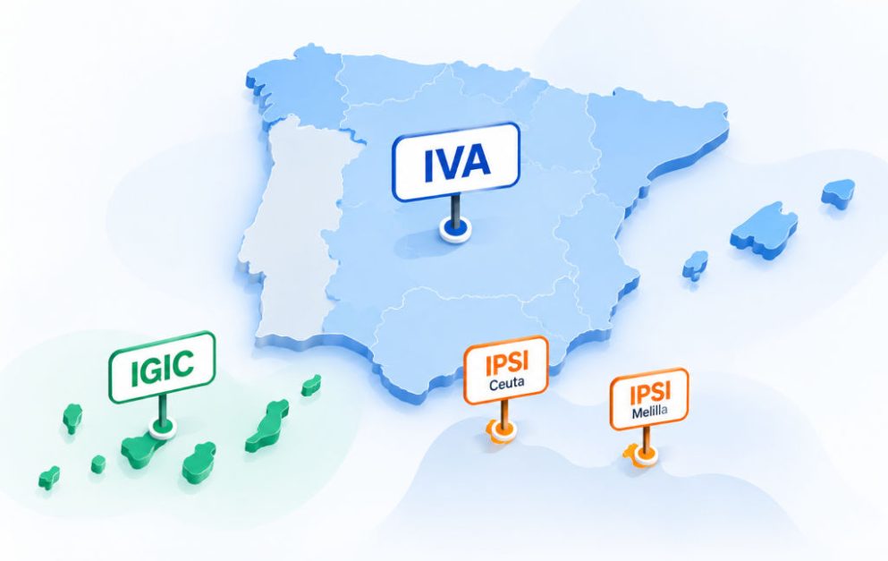 IVA, IGIC e IPSI: diferencias y cuál aplicar en tus facturas