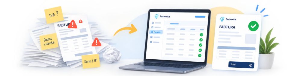 Solucionar errores facturacion con factureka