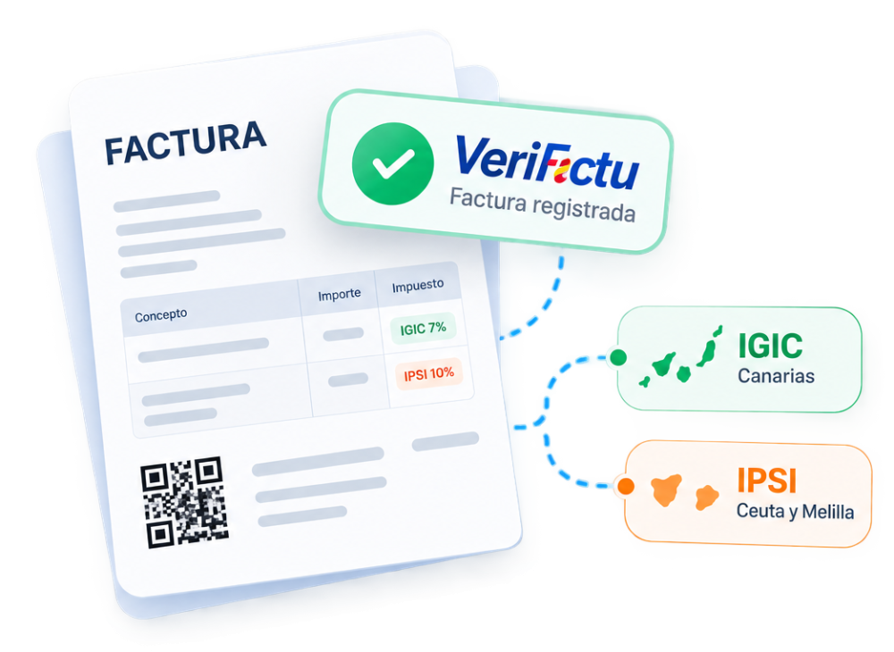 Adaptado a VeriFactu para IGIC e IPSI
